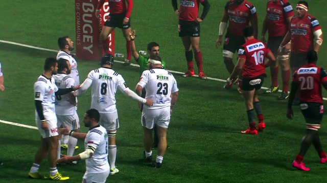 TOP 14 - Oyonnax – Brive : 9-34 – ESSAI de pénalité (CAB) - Saison 2015/2016