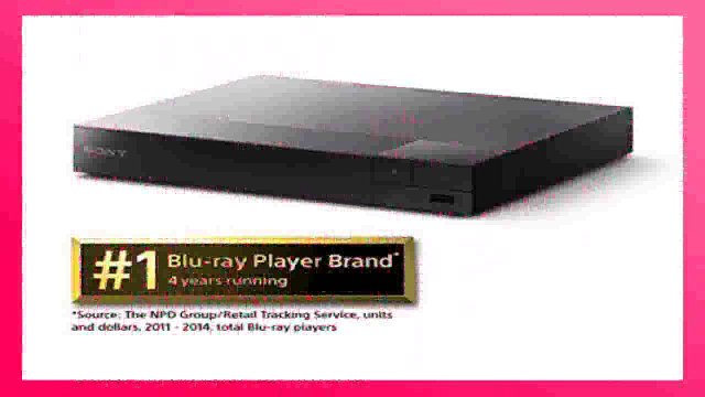 Best buy 3D Blu Ray Player Sony BDPS5500 3D BluRay Player with WiFi 2015 Model