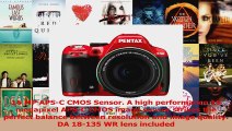 BEST SALE  Pentax K50 16MP Digital SLR Camera Kit with DA 18135mm WR f3556 Lens Red