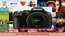 BEST SALE  Pentax K500 16MP Digital SLR Camera Kit with DA L 1855mm f3556 Lens Black
