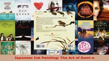 Read  Japanese Ink Painting The Art of Sumie PDF Free