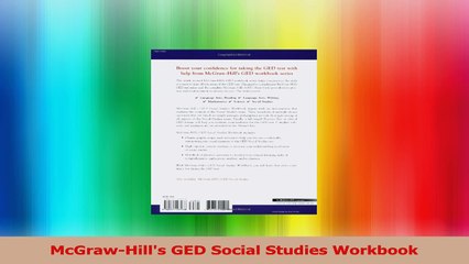 McGrawHills GED Social Studies Workbook Download