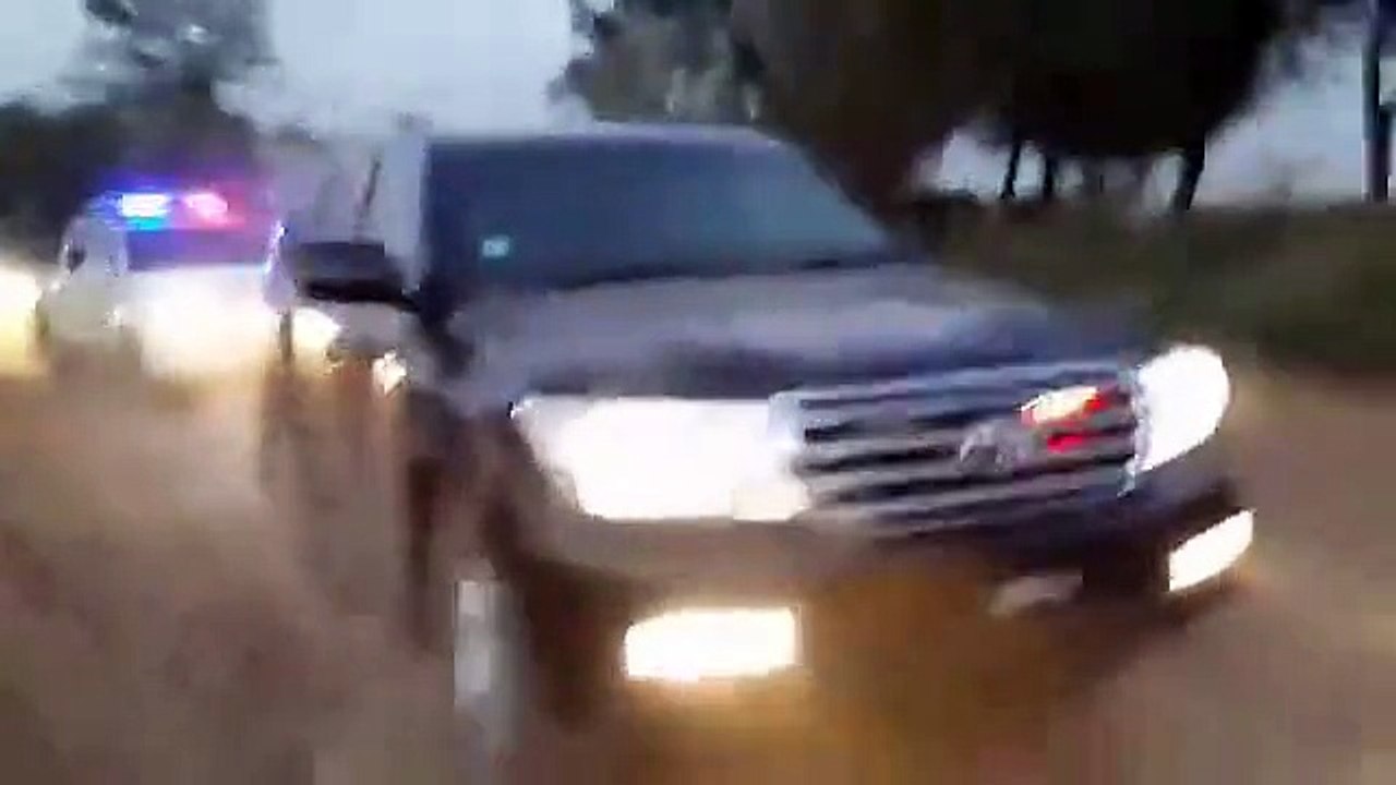 Imran Khan Reaching Jalsa Gah Islamabad