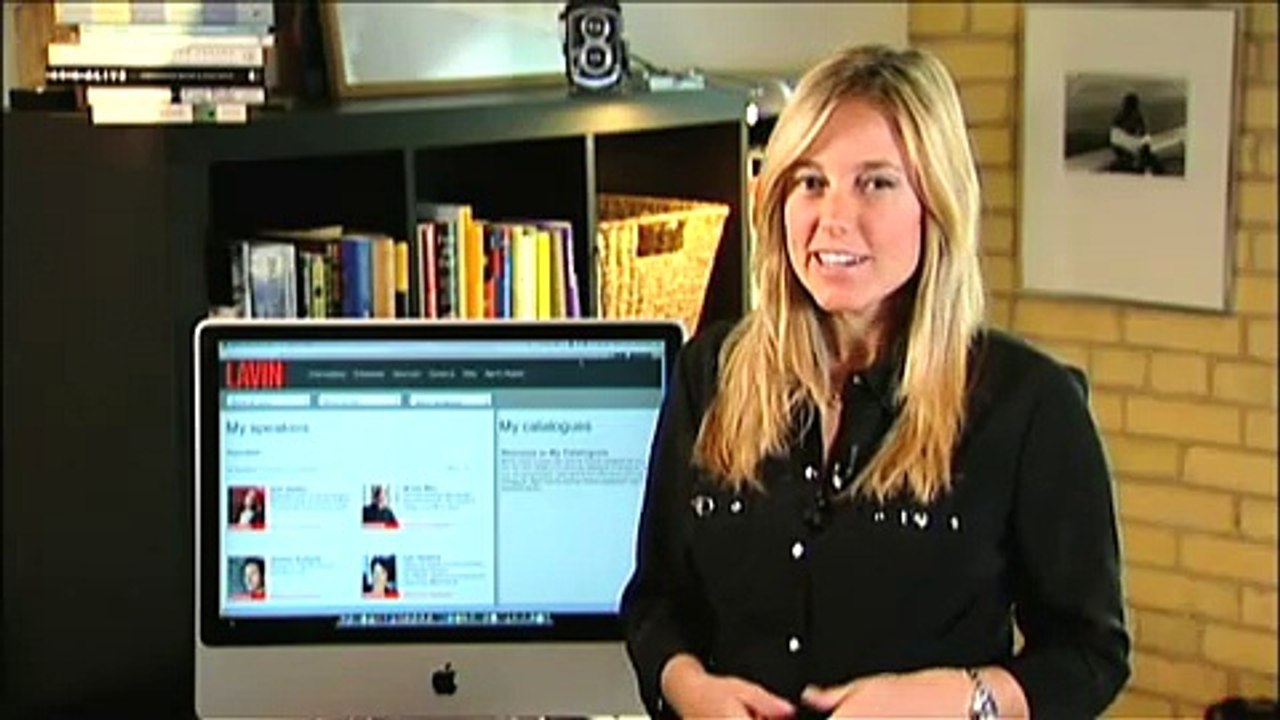 Amber MacArthur Video: The New Lavin Agency Website