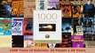Read  1000 Years of Sobriety 20 People x 50 Years EBooks Online
