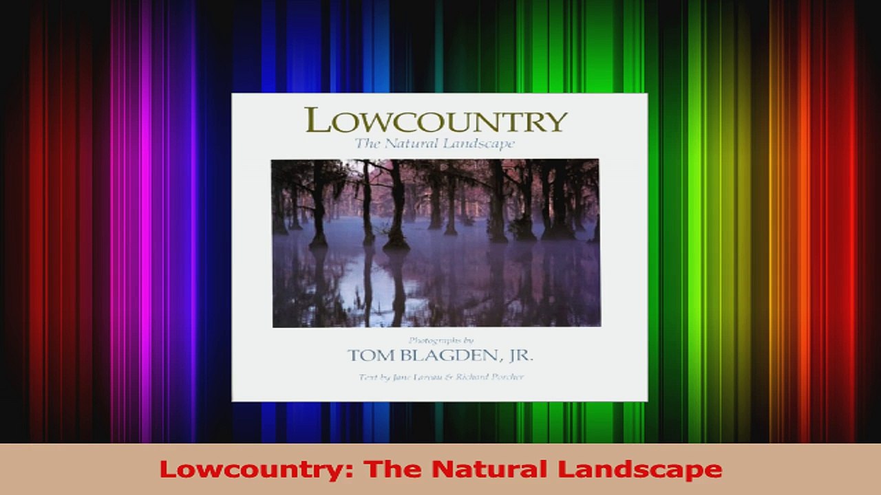 Read  Lowcountry The Natural Landscape Ebook Free