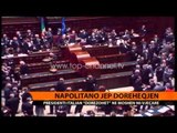 Napolitano jep dorëheqjen - Top Channel Albania - News - Lajme