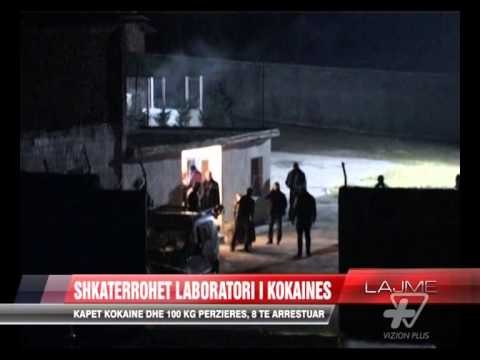 Elbasan, shkatërrohet laboratori i kokainës - News, Lajme - Vizion Plus