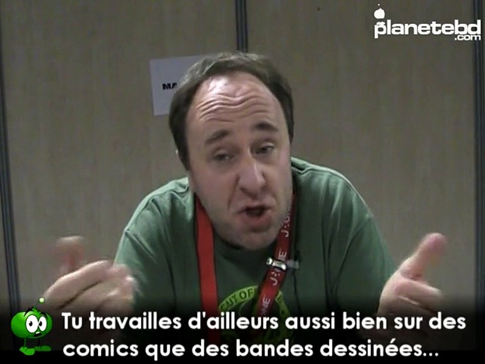Mauricet en interview sur PlaneteBD.com