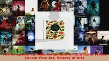 Read  The Complete Chinese Ornament All 100 Color Plates Dover Fine Art History of Art PDF Free