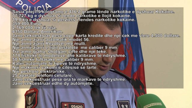 11 NE PRANGA NE OPERACIONIN ANTIDROGE, PRITEN TE TJERA ARRESTIME