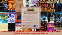 Download  Dictionary of Word Origins The Histories of More Than 8000 EnglishLanguage Words Ebook Free