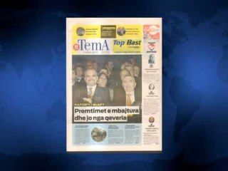 SHTYPI I DITES ME TITUJT KRYESORE TE FAQEVE TE PARA TE GAZETAVE SHQIPTARE E HENE 19 JANAR 2015