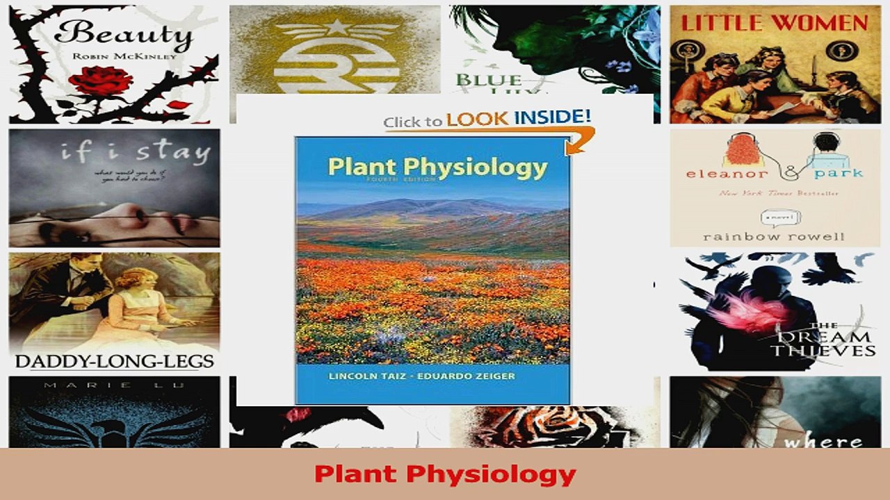 PDF Download  Plant Physiology PDF Online