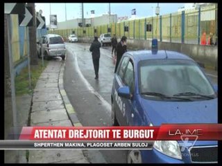 Atentat drejtorit të burgut, plagoset Arben Sula - News, Lajme - Vizion Plus