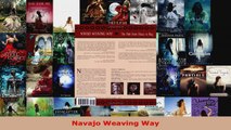 Read  Navajo Weaving Way EBooks Online