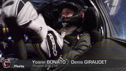 Yoann Bonato, lâché par sa Peugeot 208 T16 au Rallye du Var 2015