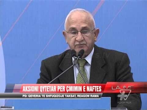 PD, aksioni qytetar për çmimin e naftës - News, Lajme - Vizion Plus
