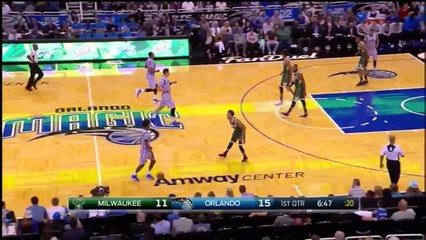 Evan Fournier (17 points) vs- the Bucks