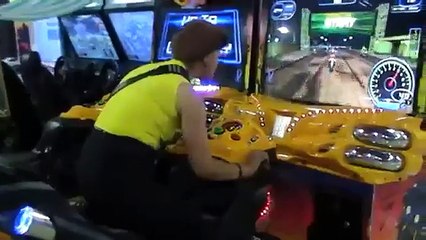 прикол супер байкерша