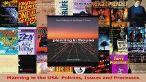Read  Planning in the USA Policies Issues and Processes Ebook Free