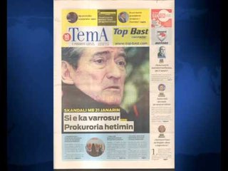 SHTYPI I DITES ME TITUJT KRYESORE TE FAQEVE TE PARA TE GAZETAVE SHQIPTARE E PREMTE 23 JANAR 2015