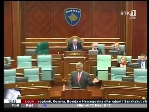 PARLAMENTI I KOSOVES MIRATON PROJEKTLIGJIN PER KOSOVARET QE SHKOJNE NE LUFTE LAJM