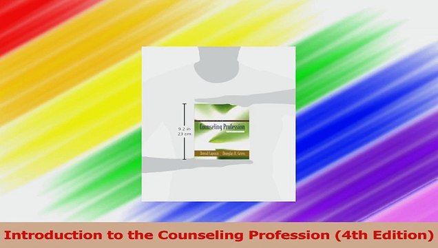Read Introduction to the Counseling Profession 4th Edition Ebook Free