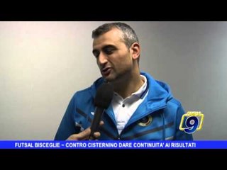 Futsal Bisceglie | Contro Cisternino dare continuità ai risultati