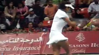 Sania Mirza Fall Down and Camera Caught the Scene
