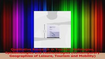Read  Qualitative Research in Tourism Ontologies Epistemologies and Methodologies Contemporary PDF Free