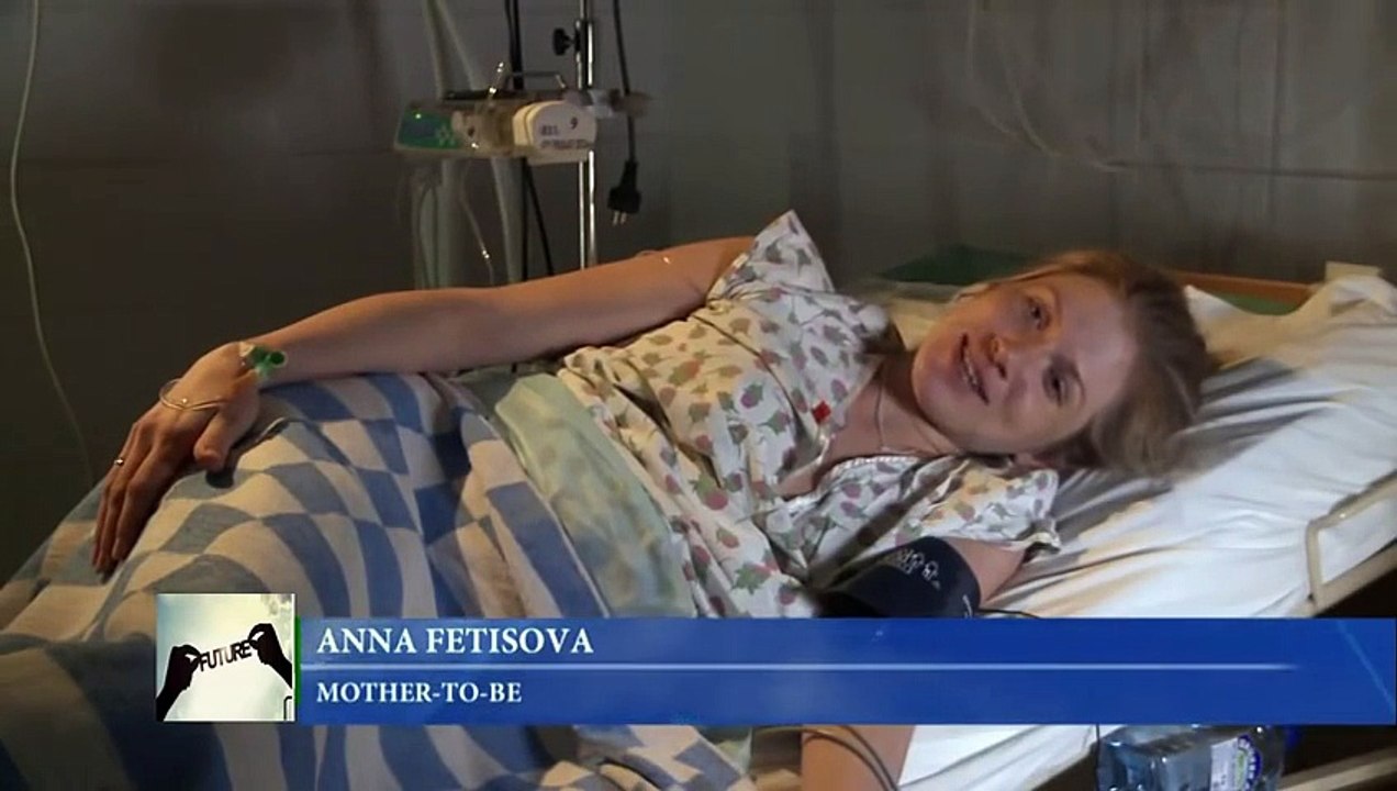 Pregnant Woman Giving Birth at Hospital  Woman gives birth