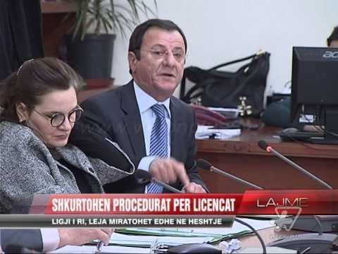 Shkurtohen procedurat për licencat - News, Lajme - Vizion Plus