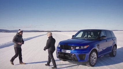 2016 Range Rover Sport SVR - Test track the Arctic Circle
