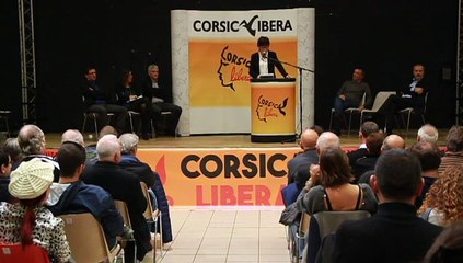 Discorsu di Josepha GIACOMETTI - Meeting CORSICA LIBERA