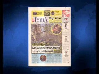 SHTYPI I DITES ME TITUJT KRYESORE TE FAQEVE TE PARA TE GAZETAVE SHQIPTARE E PREMTE 30 JANAR 2015