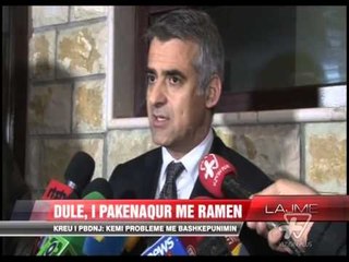 Dule, i pakënaqur me Ramën - News, Lajme - Vizion Plus
