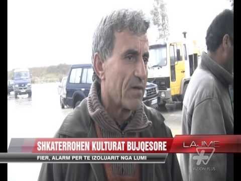 Fier, alarm për të izoluarit nga lumi - News, Lajme - Vizion Plus