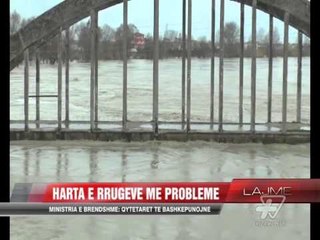 Harta e rrugëve me probleme - News, Lajme - Vizion Plus