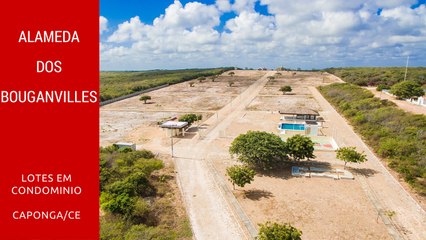 ALAMEDA DOS BOUGAINVILLES - CONDOMINIO FECHADO DE LOTES - LOTEAMENTO NA CAPONGA CEARA-HD