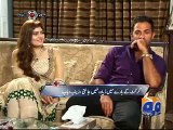 Check the Reaction Wahab Riaz’s Wife When Wahab Tells her Bad Habit in a Live Show