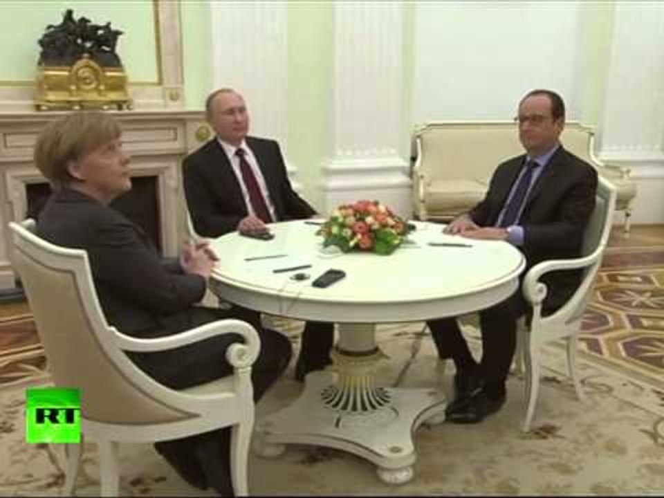 PUTIN PRET MERKEL DHE HOLLANDE PER ARRITJEN E PAQES NE UKRAINEN LINDORE LAJM