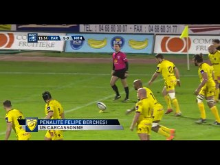 PRO D2 - Résumé Carcassonne-Montauban: 21-17 - J10 - Saison 2015/2016