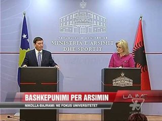 Nikolla - Bajrami: Në fokus universitetet - News, Lajme - Vizion Plus
