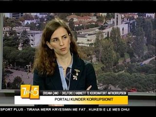7pa5 - Portali kunder korrupsionit - 9 Shkurt 2015 - Show - Vizion Plus