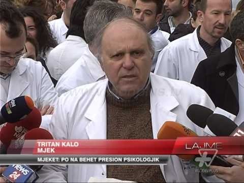 Protestat e mjekeve kundër testimit - News, Lajme - Vizion Plus