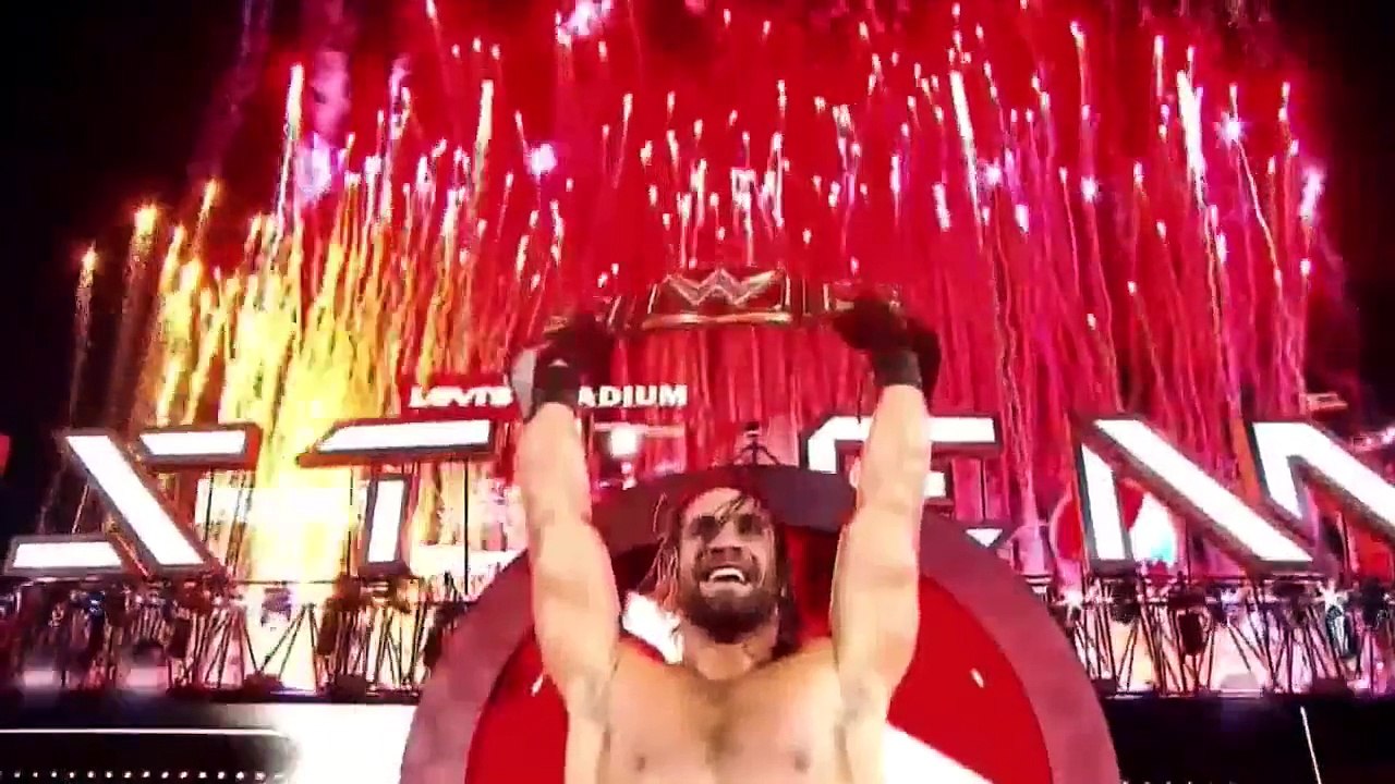 WWE Brock Lesnar vs Seth Rollins