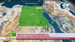 Russian passenger plane crashes