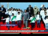 الرئيس يصطحب الأطفال لنيل شرف إطلاق مشروع شرق بورسعيد