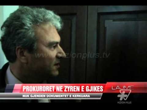 Prokurorët në zyrën e Gjikës, nuk gjenden dokumentet e kërkuara - News, Lajme - Vizion Plus